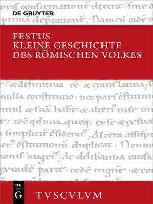 cover image of Kleine Geschichte des römischen Volkes